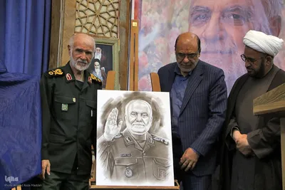 مراسم چهلمین روز شهادت شهید سردارسرلشکر مجید خادمی در حرم شاهچراغ(ع)