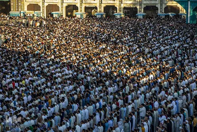 نماز عید سعید قربان در حرم اباالفضل العباس (ع)