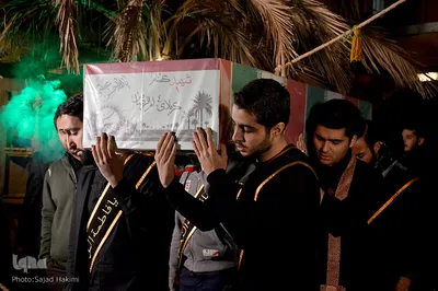 سوگواره تجسمی کوچه بنی هاشم در قم