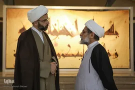 آئین افتتاحیه نمایشگاه هنرهای تجسمی نور در موزه ملی قرآن کریم