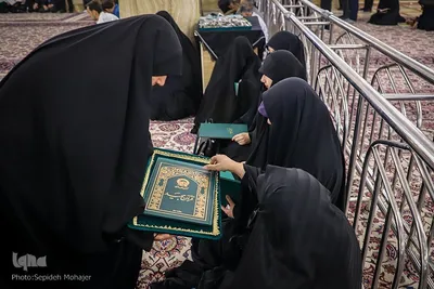 مراسم بزرگداشت حکیم معاصر محمدحسین حشمت‌پور در حرم مطهر رضوی
