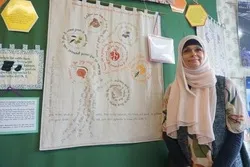 Deaf Muslim Artist’s Embroidery Highlights Miracles of Quran