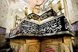 İmam Hüseyn (ə) Peyğəmbərin (s) qucağında