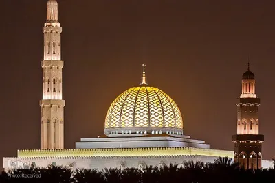 مسجد جامع سلطان قابوس در مسقط، پایتخت کشور عمان
