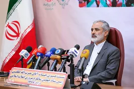 نصرت‌الله لطفی، قائم مقام شورای هماهنگی تبلیغات اسلامی در نشست خبری ستاد چهلمین سالگرد پیروزی انقلاب اسلامی