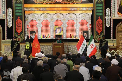 بزرگداشت رهبر شهید از سوی عتبه حسینی در حرم بانوی کرامت