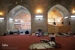 مراسم معنوی «اعتکاف» در مسجد جامع تبریز
