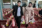 توزیع 330 بسته معیشتی بین نیازمندان شهرستان اهر