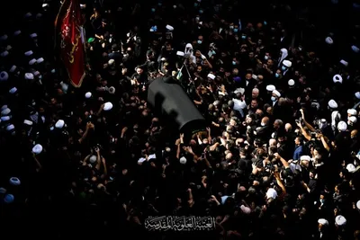 Großayatollah Said al-Hakim in Nadschaf beigesetzt + Video und Bilder