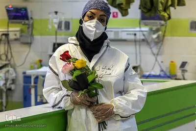 امید در بخش های ویژه بیماران کرونایی بیمارستان شهید فقیهی شیراز‎‎