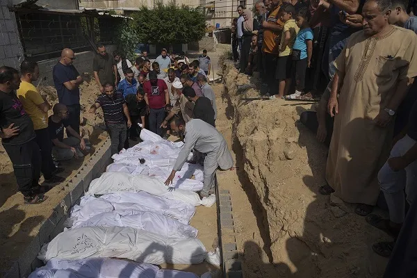 No Farewell for The Fallen: Gaza's Morgues Overflow with War Victims