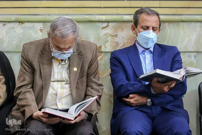 محفل انس با قران در مسجد صاحب‌الزمان سعادت آباد