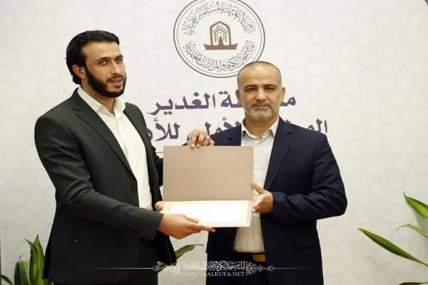 العراق: قارئ العتبة العبّاسية يحصلُ على المركز الأوّل في مسابقة الأذان