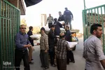 عزام موكب مردمي لبيك يا حسين(ع) سمنان براي خدمت رساني به زائران اربعين
