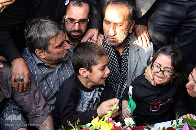 استقبال از شهيد مدافع حرم در سمنان