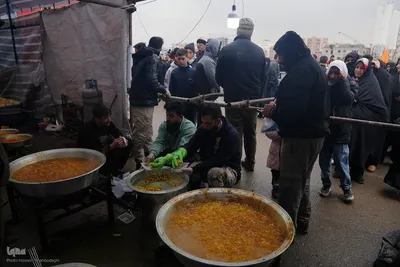 مواکب مسیر منتهی به مسجد جمکران