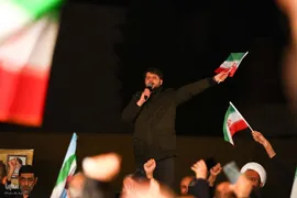اجتماع قرآنیان اصفهان در بیعت با رهبر معظم انقلاب اسلامی