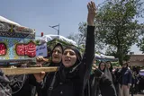تشییع نمادین شهدای کربلا توسط زنان بنی اسد در قزوین