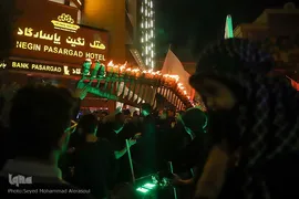 حسینیه ایران؛ آیین مشعل‌گردانی نجفی‌های مقیم مشهد