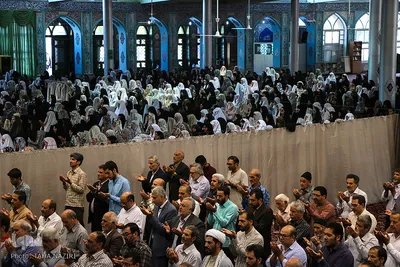 اقامه نماز عید سعید قربان – مصلی بیت‌المقدس اراک/عکاس:طاها نظیری