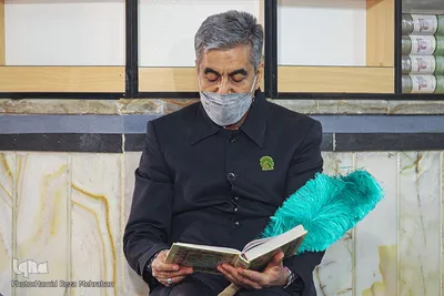 مراسم جز خوانی در حرم حضرت عبدالعظیم حسنی
