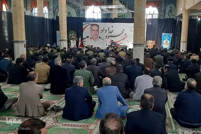 مراسم بزرگداشت چهلمین روز شهادت سردار شهید خداداد‎