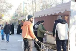 ایستگاه صلواتی گروه جهادی طلاب در سالروز ولادت‎