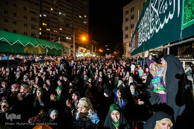 جشن عید غدیر در محله باغ فیض تهران