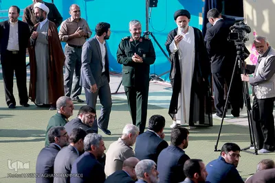 اقامه نماز عید سعید فطر به امامت حضرت آیت الله خامنه ای، رهبر معظم انقلاب