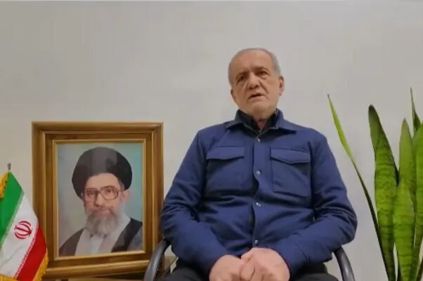 Iran’s President Hails Presence of All People in the Scene