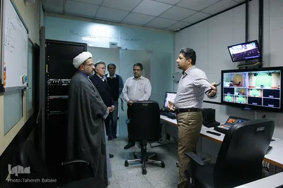 بازدید حجت الاسلام مهدی شیخ، عضو کمیسیون فرهنگی مجلس از ایکنا