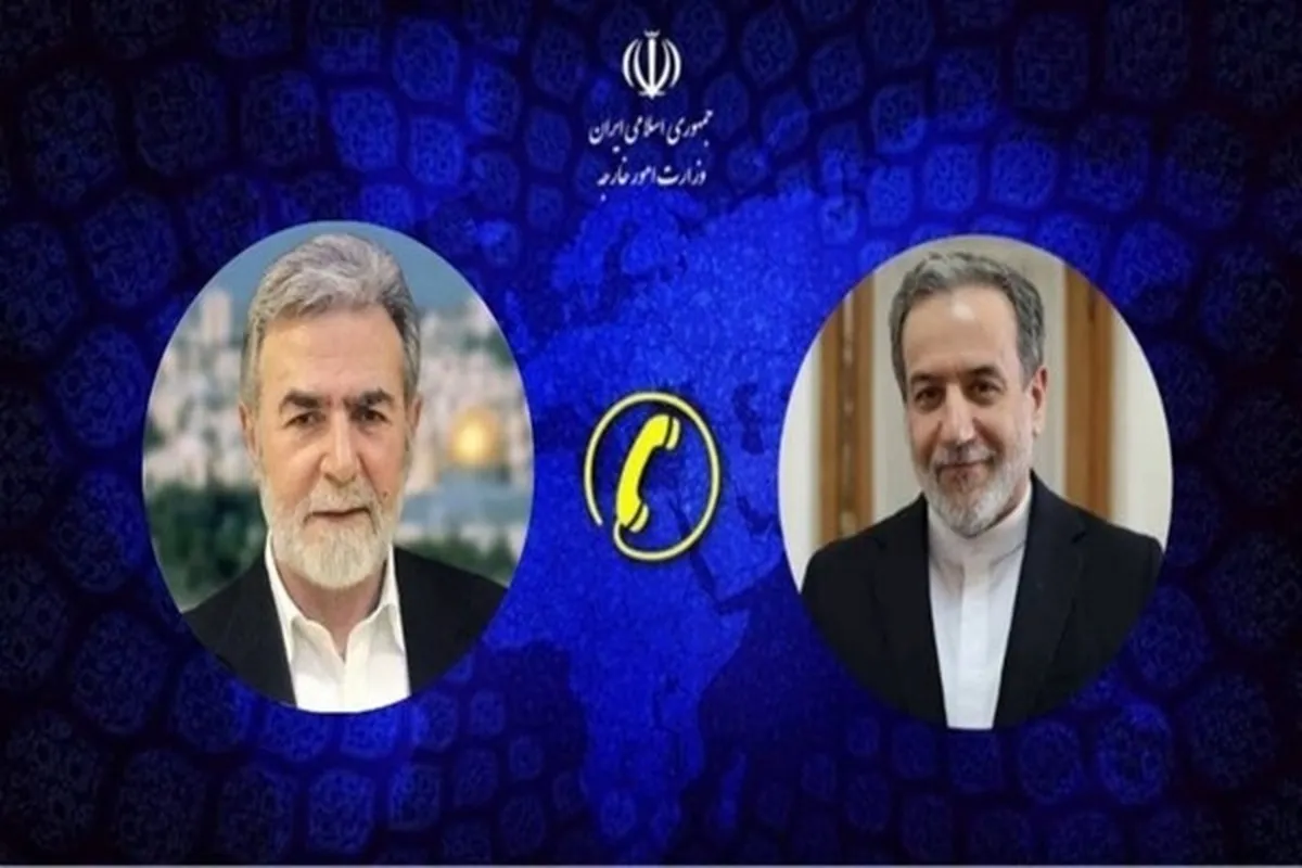 Kepada Nakhala, Araghchi Tegaskan Kelanjutan Dukungan Iran untuk Palestina