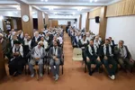 آیت‌الله محمدباقر محمدی لائینی در دیدار اعضای ستاد بزرگداشت هفته دفاع مقدس و جمعی از پیشکسوتان جهاد و مقاومت
