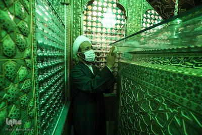 آیین گلاب شویی حرم مطهر شاهچراغ(ع)