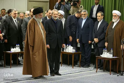 دیدار شرکت‌کنندگان در سیزدهمین کنفرانس اتحادیه بین‌المجالس سازمان همکاری اسلامی با رهبر انقلاب