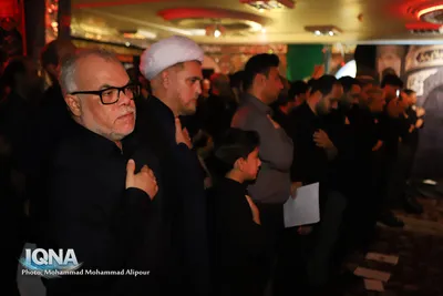 مراسم روز اربعین در حسینیه شهید آل مبارک اهواز عکاس محمد محمدعلی پور