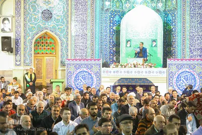 حال و هوای کربلای ایران در شب میلاد سید الکریم
