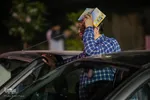 برگزاری شب‌های قدر شیراز در خودرو