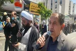 مراسم دسته روی بزرگداشت شهادت امام جعفرصادق(ع) در بهشهر