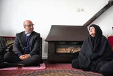 دیدار استاندار کرمانشاه با خانواده شهید احمدرضا قانعی