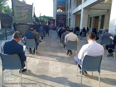 تجمع جمعی از دانشگاهیان بسیجی اهر در محکومیت اهانت به ساحت پیامبر اکرم(ص)