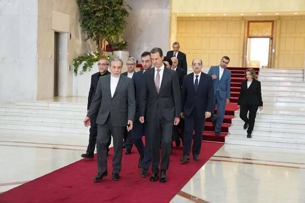 عراقچی با بشار اسد دیدار کرد
