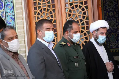 مجلس بزرگداشت شهدای دهم فروردین در مسجد حظیره یزد