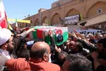 راهپیمایی روز قدس همراه با تشییع دو شهید در یزد‎