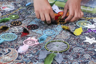 نمایشگاه صنایع دستی در باغ اکبریه بیرجند