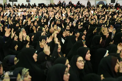 حضور و سخنرانی رهبر انقلاب در دانشگاه فرهنگیان