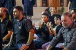حرم مطهر سیدعلاءالدین حسین(ع) در شب عاشورا