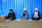 دیدار امام جمعه خوسف با حجت‌الاسلام عبادی