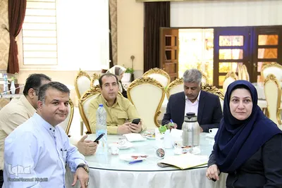 نشست خبری مدیرعامل آبفا استان یزد با همراهی مدیر روابط عمومی آبفا کشور
