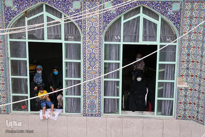 آیین سنتی برپایی خیمه‌های عاشورایی زرقان‎‎